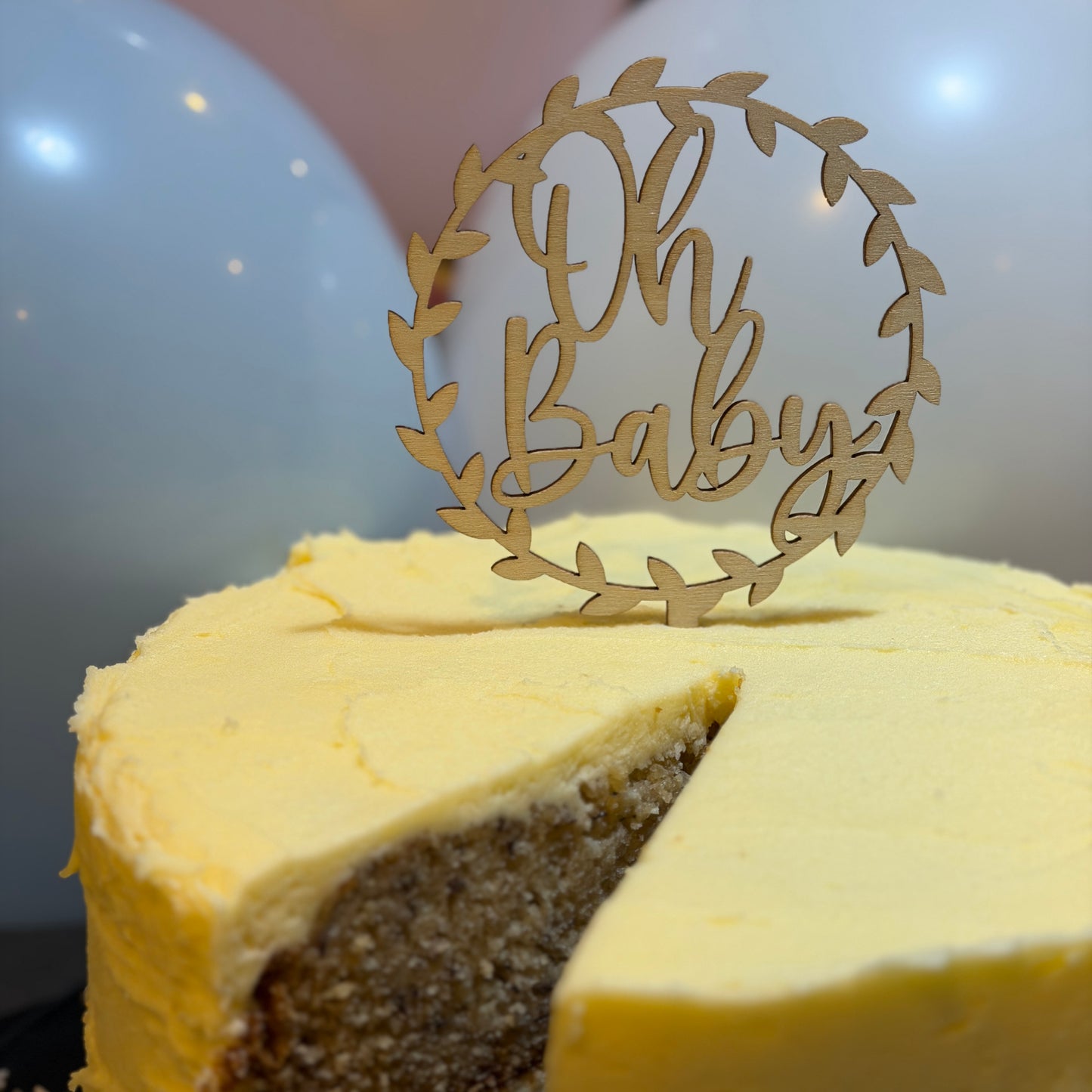 Cake Topper - Oh Baby