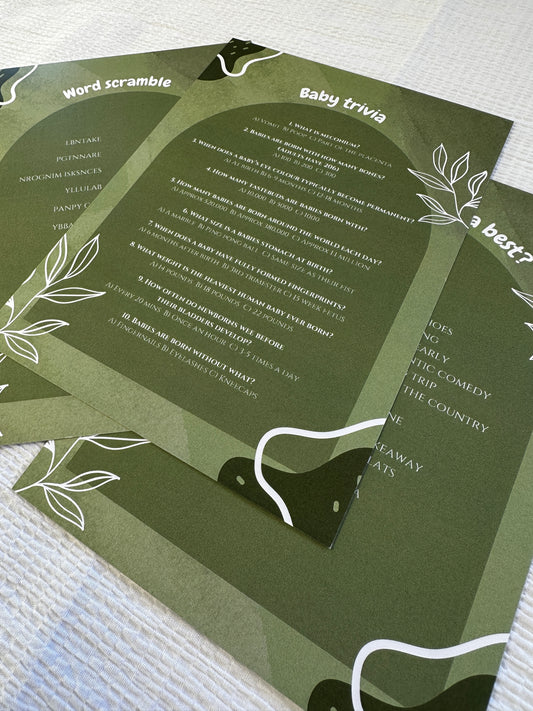 Soft, Sweet and Green