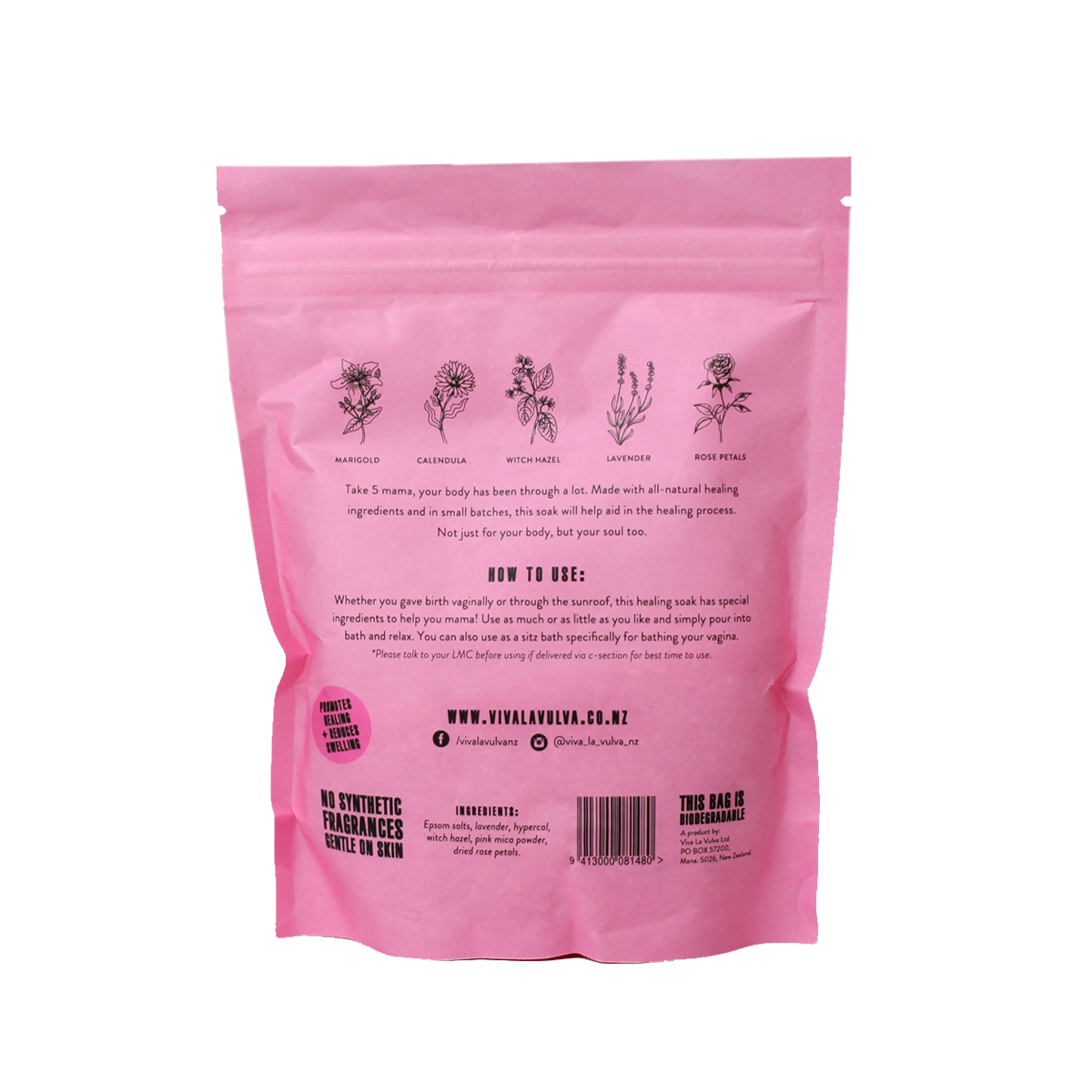 Postpartum Healing Bath Soak