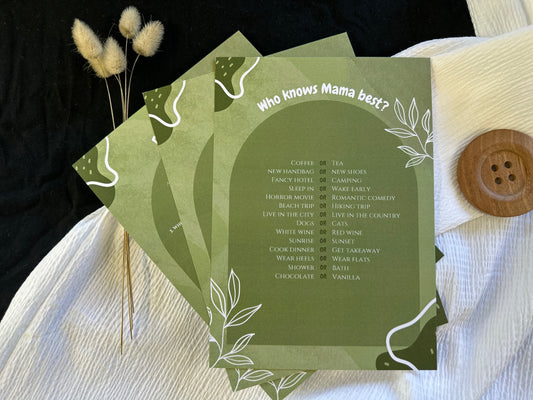 Soft, Sweet and Green