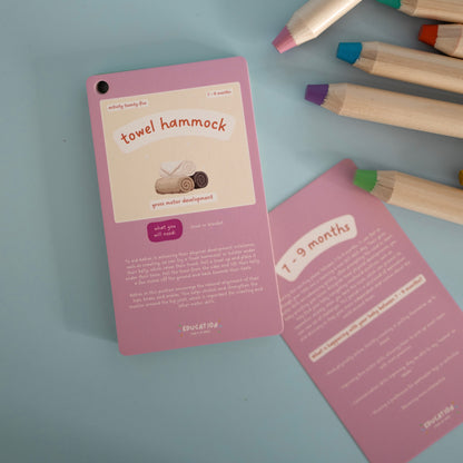 Learn with me baby cards