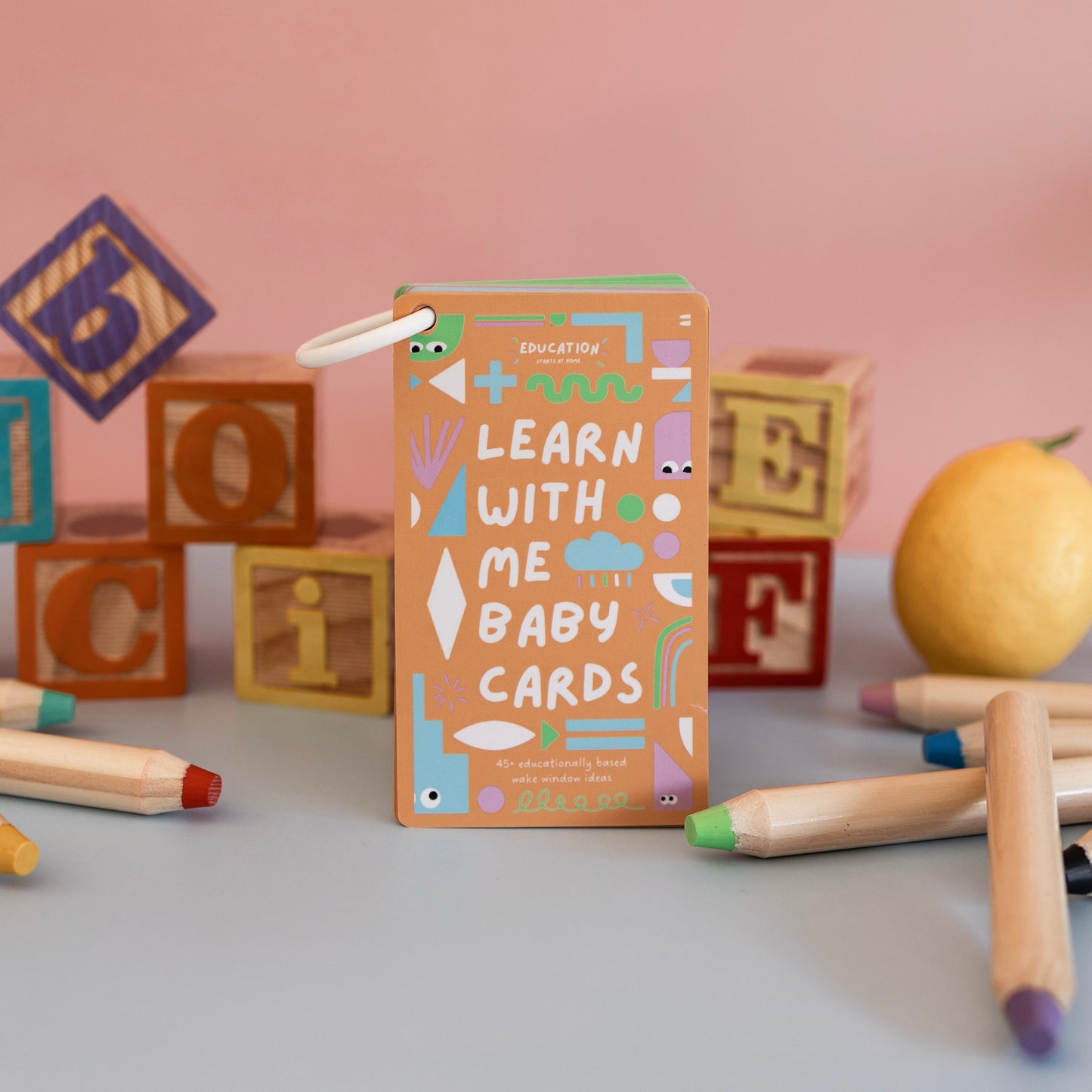 Learn with me baby cards
